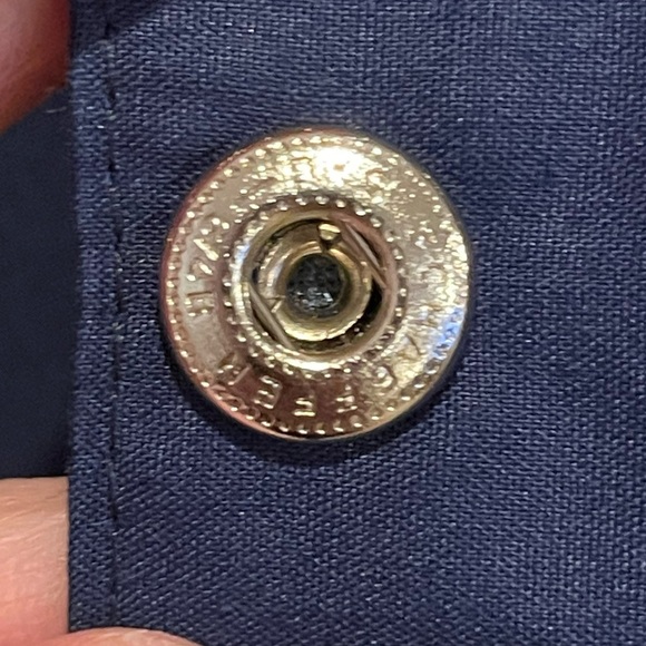 Vintage Pro Quip Gore-Tex English Schaeffer Golf Plaid Tartan and Navy Jacket 10 - Picture 10 of 11